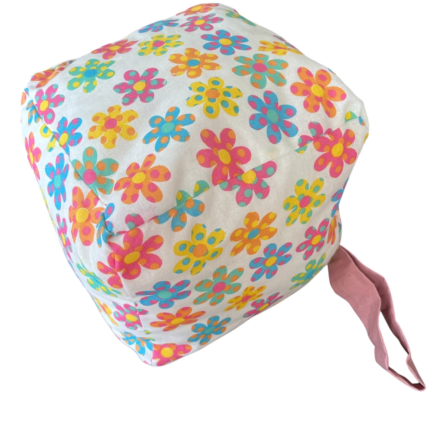 Jumbo Soft Cube Toy | Handmade Cotton Baby Activity Cube