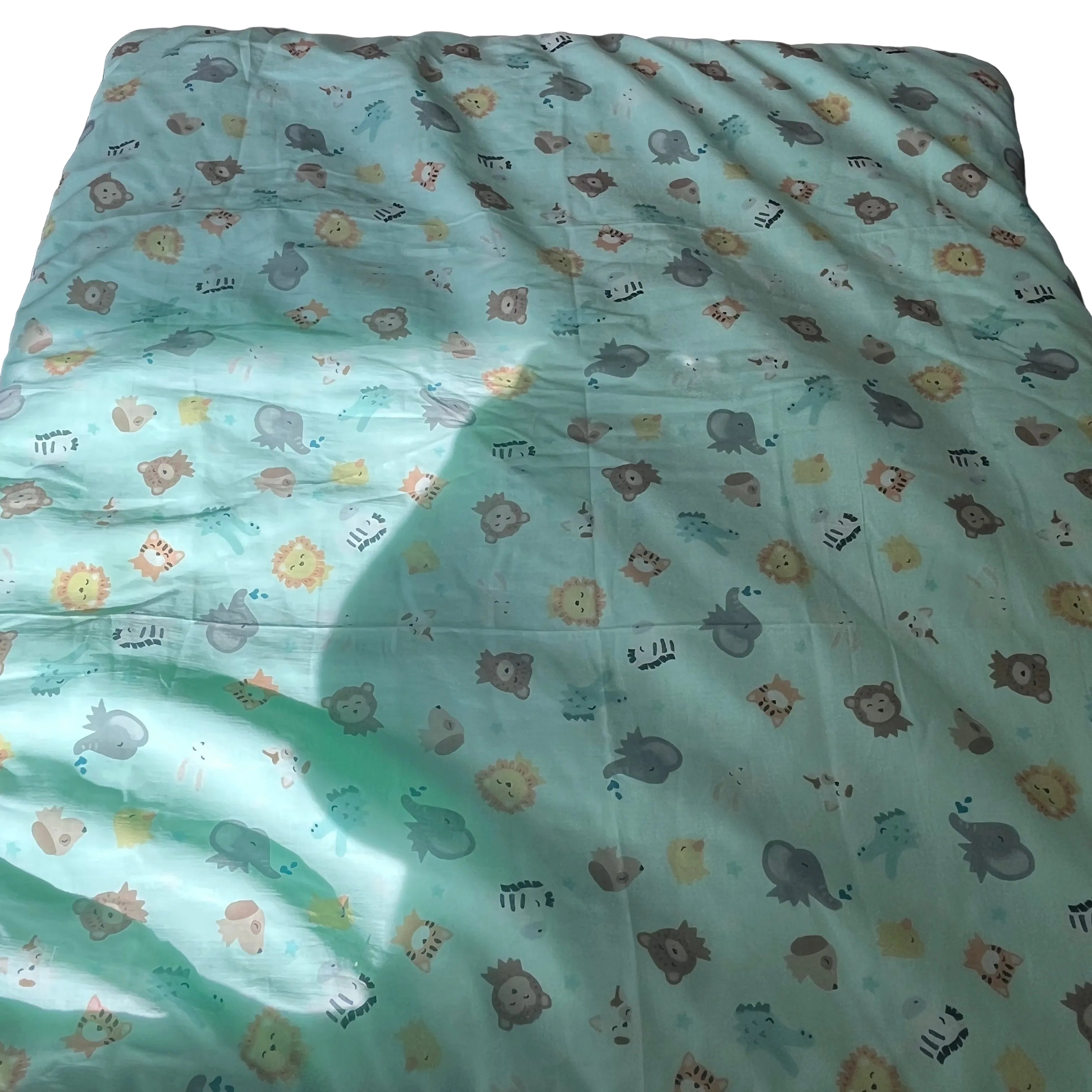 Floral & Mint Green Baby Play Mat