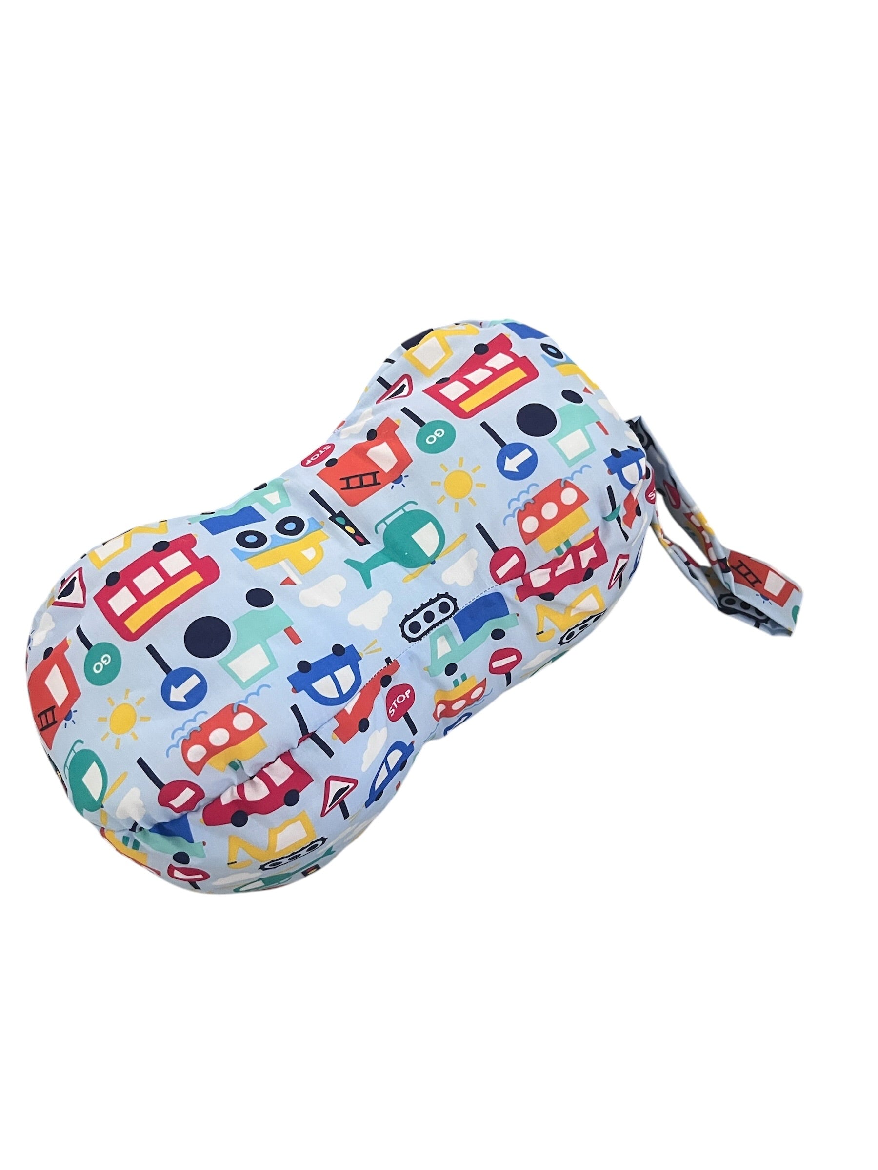 Peanut Shape Feeding Cushion | Handmade Cotton Baby Nursing Pillow