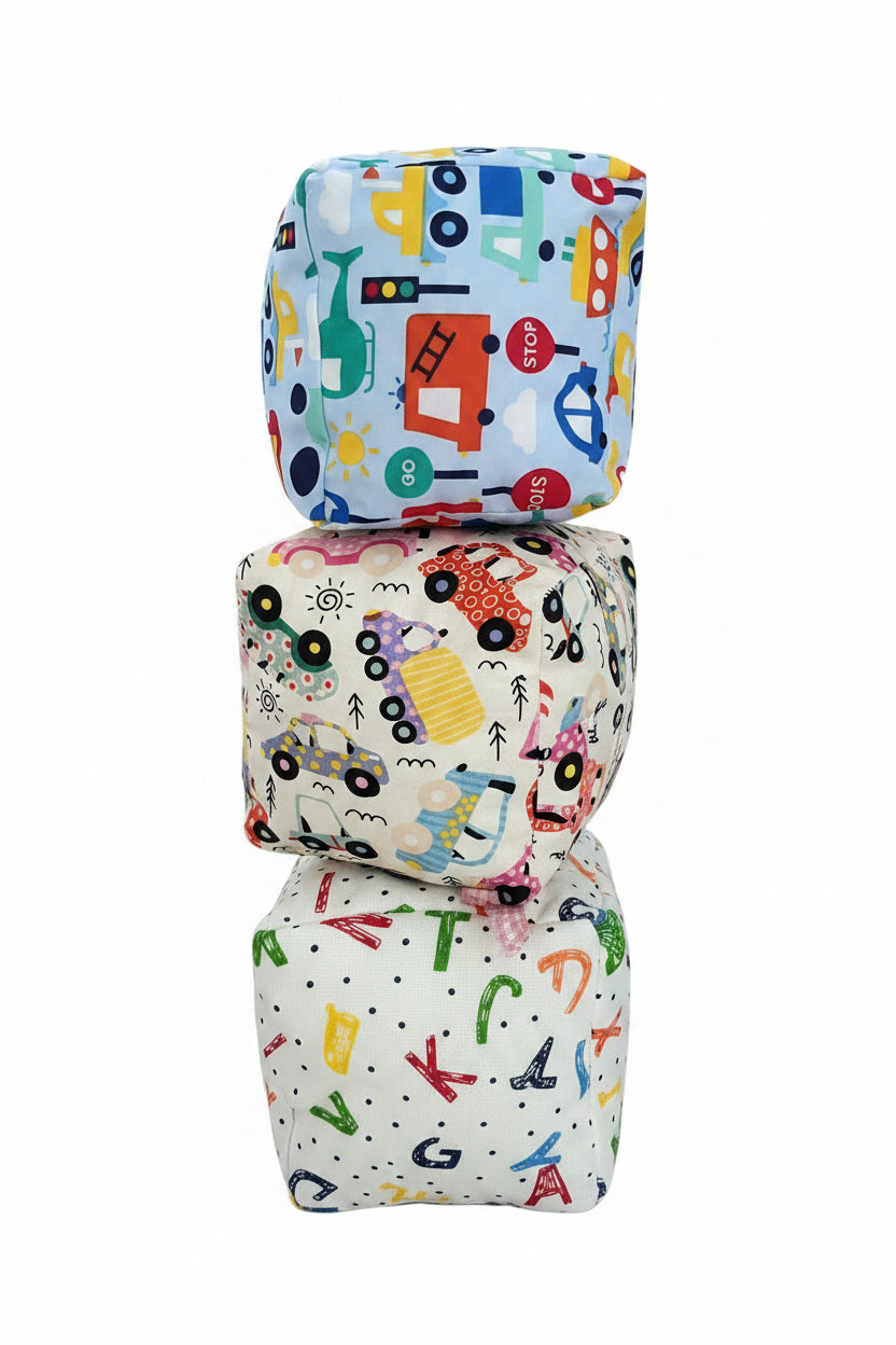 Handmade Soft Sensory Rattle Toy for Babies