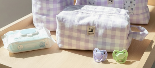 Cosmetic and diaper pouches