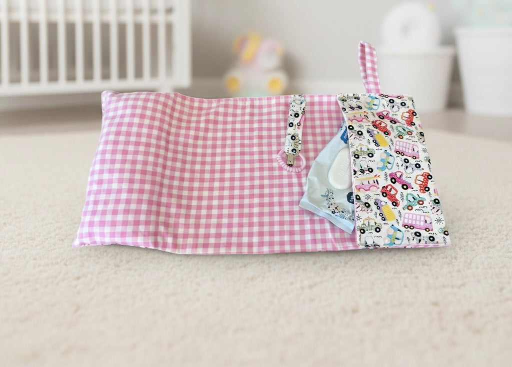 2-in-1 Nappy Change Mat & Pouch — The Ultimate Nappy Bag Essential