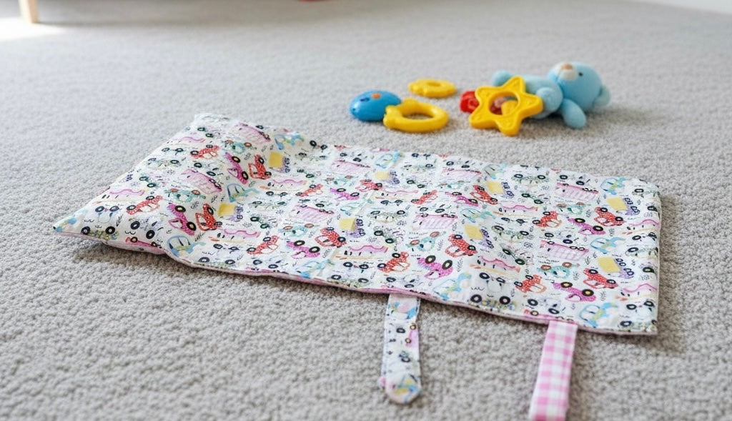 2-in-1 Nappy Change Mat & Pouch — The Ultimate Nappy Bag Essential